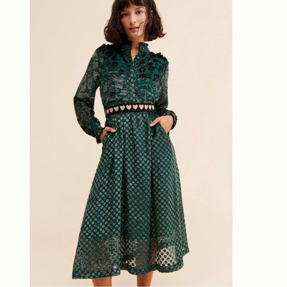Emily Lovelock Vanessa Midi Dress